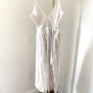 FREE PEOPLE Ivory Lace Dress